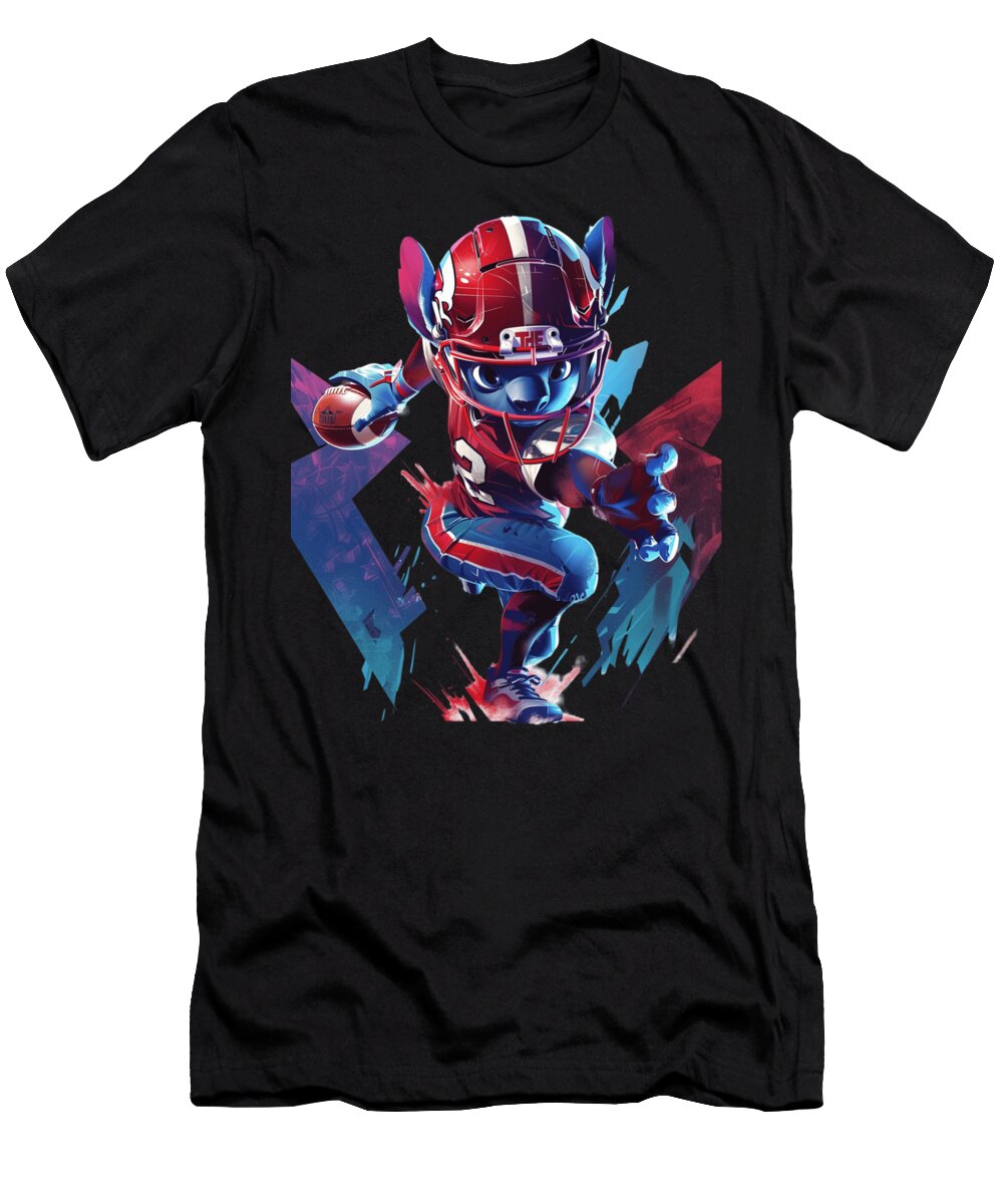 Stitch Vs Diamondbacks Hawaiian Hurler Heroics Robertz Schuler T-Shirt