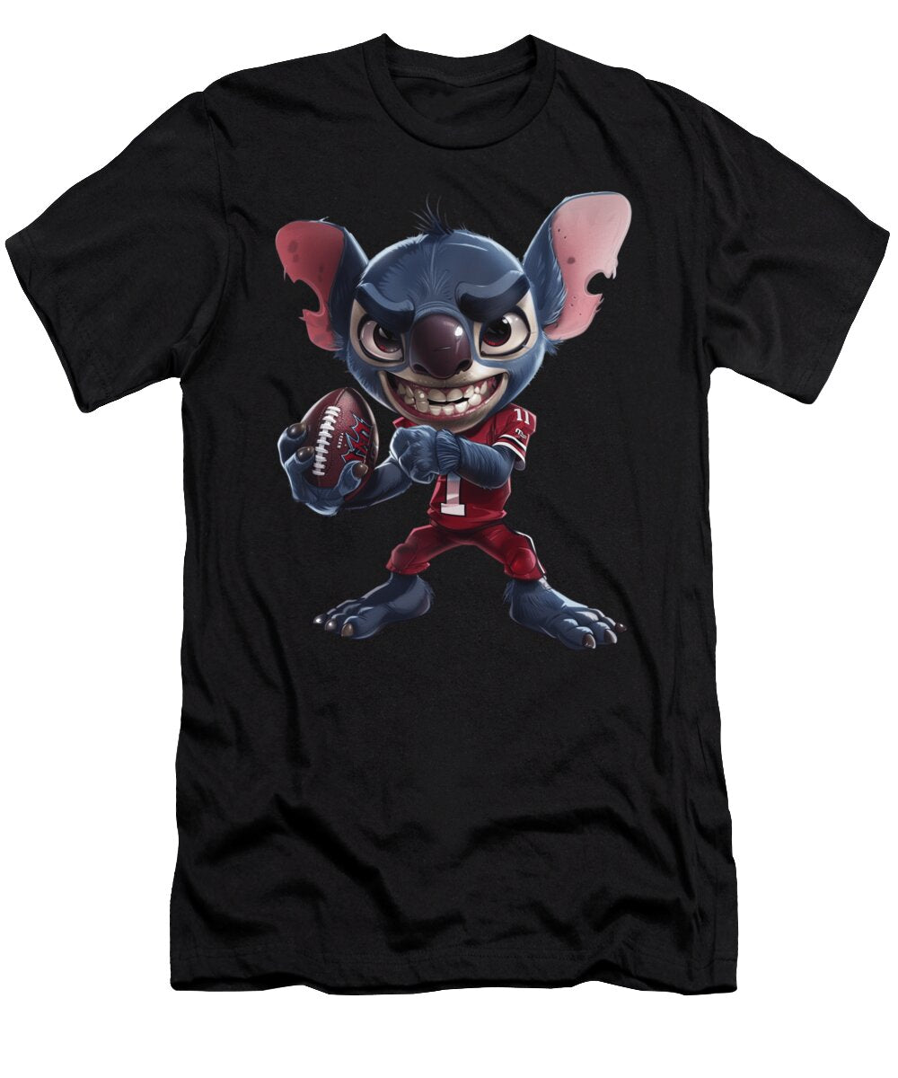 Stitch Vs Diamondbacks Intergalactic Inning Inferno Robertz Schuler T-Shirt