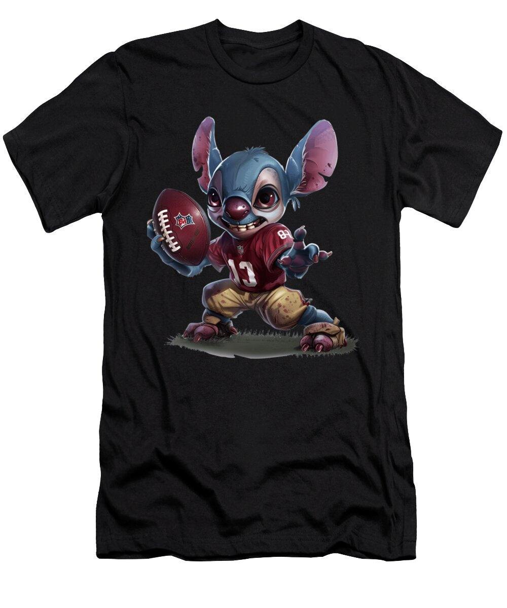 Stitch Vs Diamondbacks Ohana Outfielder Outclass Robertz Schuler T-Shirt