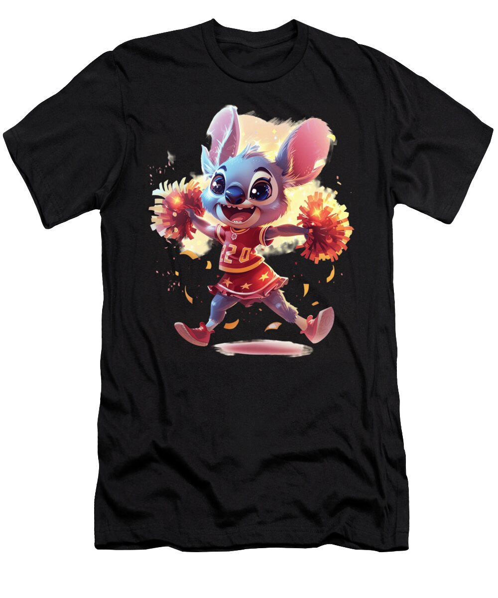 Stitch Vs Diamondbacks Space Invasion Showdown Robertz Schuler T-Shirt