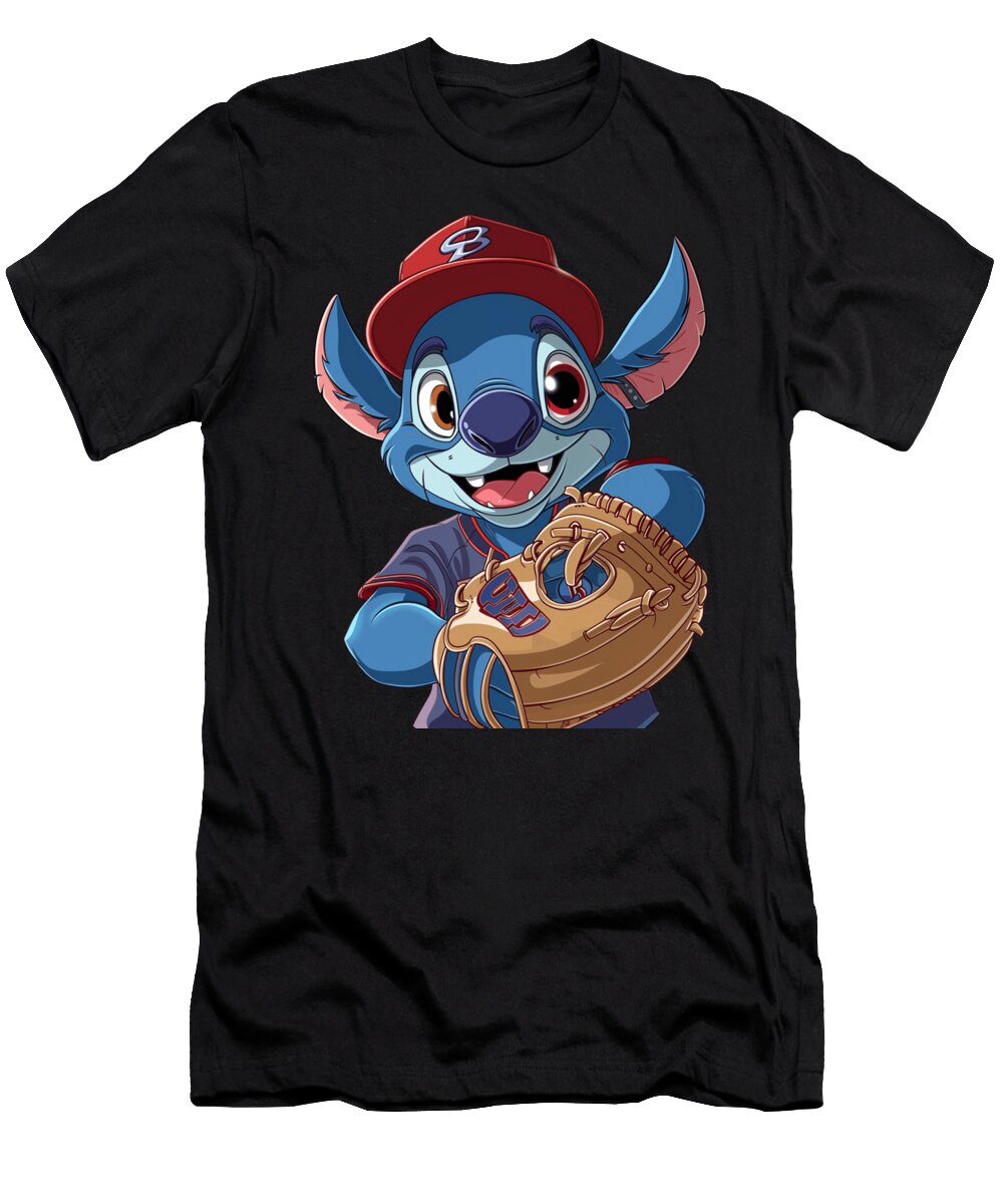 Stitch Vs Diamondbacks Stitch Swift Strikes Robertz Schuler T-Shirt