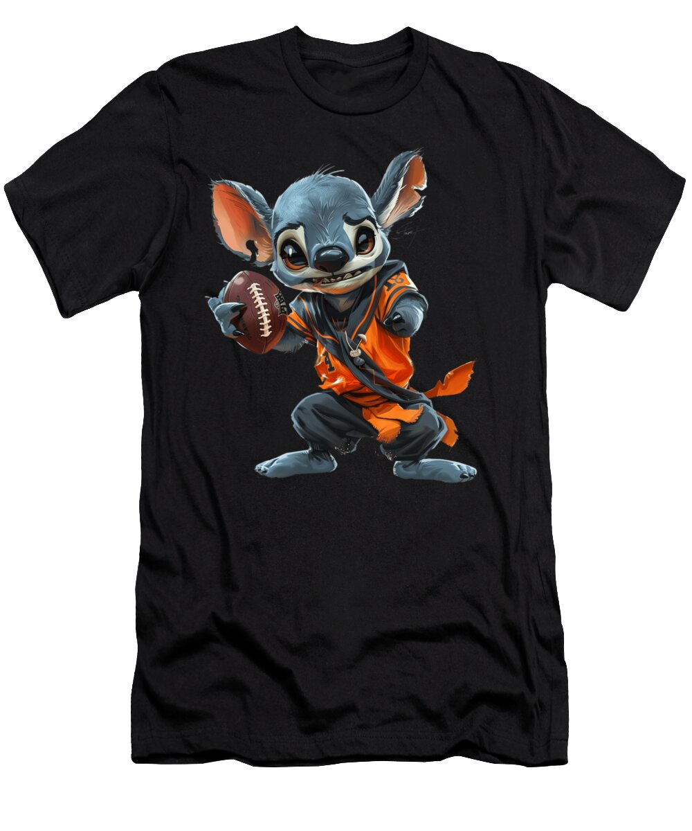 Stitch Vs Diamondbacks Stitch Swing Success Robertz Schuler T-Shirt