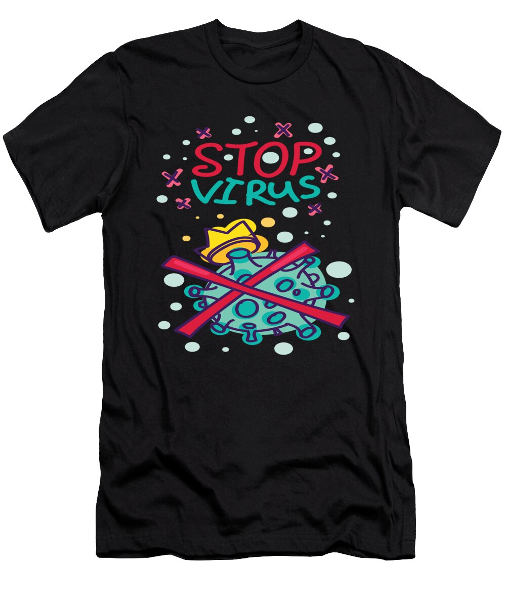 Stop Virus Steven Zimmer T-Shirt