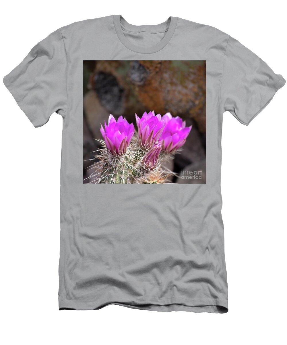 Strawberry Hedgehog Cactus 04 Elisabeth Lucas T-Shirt