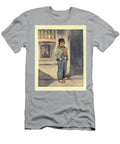 Street Boy with Pet Ferret Standing in Clogs Ar3 Historic Illustrations T-Shirt