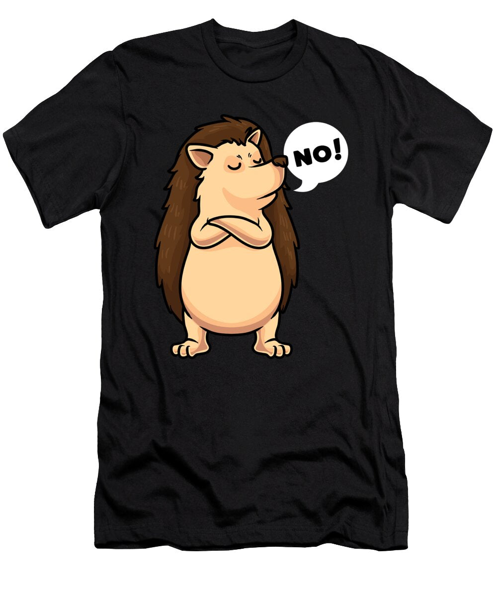 Stubborn Long Eared Hedgehog Zimstarus T-Shirt