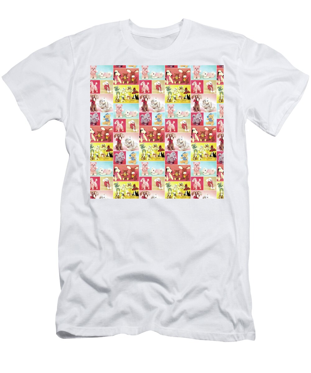 Stuffed Animal Pattern Csa Images T-Shirt