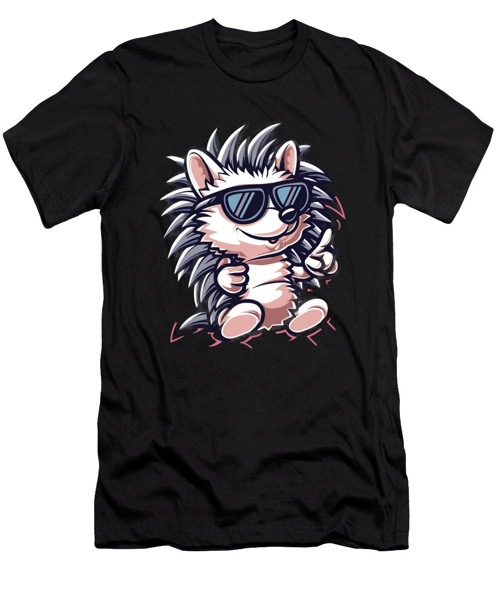 Successful Hedgehog Breeding Doris Santiago Art T-Shirt