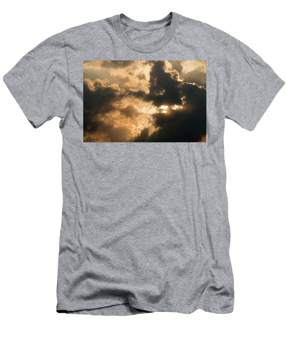 Sun Shining Trough a Beautiful Cloudscape Johan Ferret T-Shirt