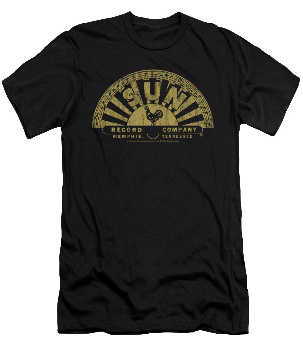 Sun Tattered Logo Brand a T-Shirt