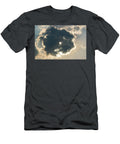 Sun Trying to Brake Trough a Dark Cloud Johan Ferret T-Shirt
