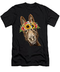 Sunflower Donkey Donkey Flower Crown Dhbubble T-Shirt
