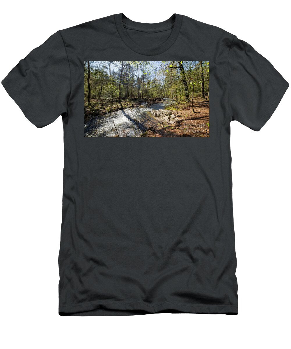Sunlit Serenity in the Woods Chon Kit Leong T-Shirt