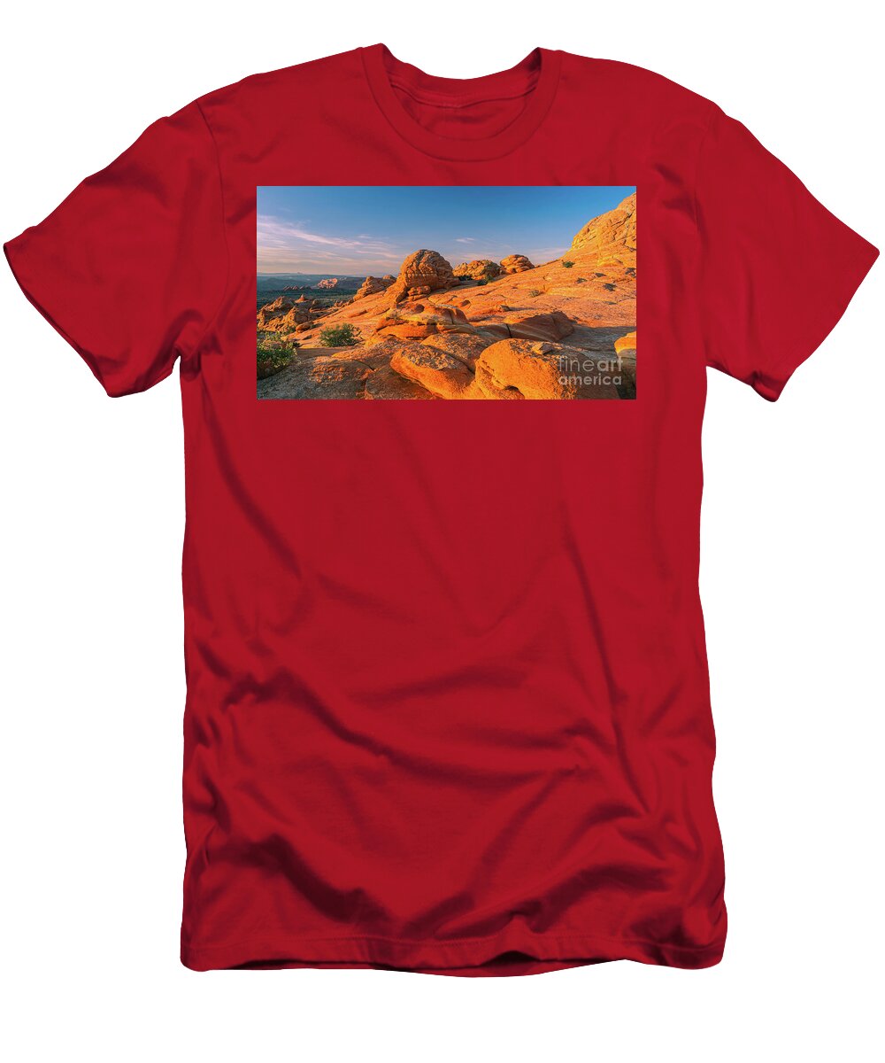 Sunset in the South Coyote Buttes Arizona Henk Meijer Photography T-Shirt