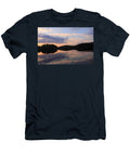 Sunset Reflection and Beaver Quabbin Reservoir John Burk T-Shirt