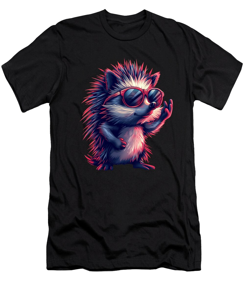 Sunshine Hedgehog Stories Doris Santiago Art T-Shirt