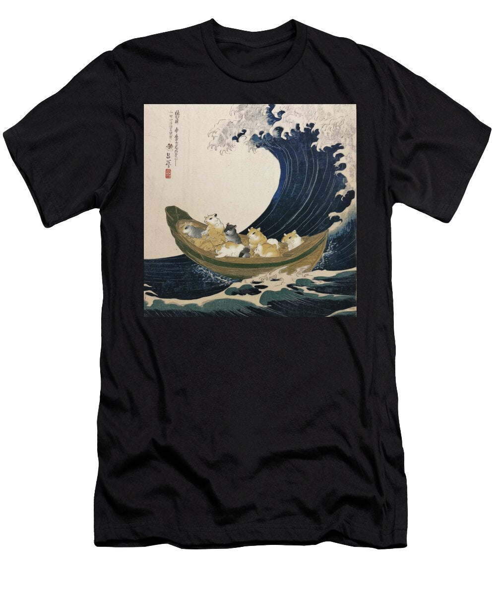 Surfing Hamsters 2 Fabrizio Cassetta T-Shirt