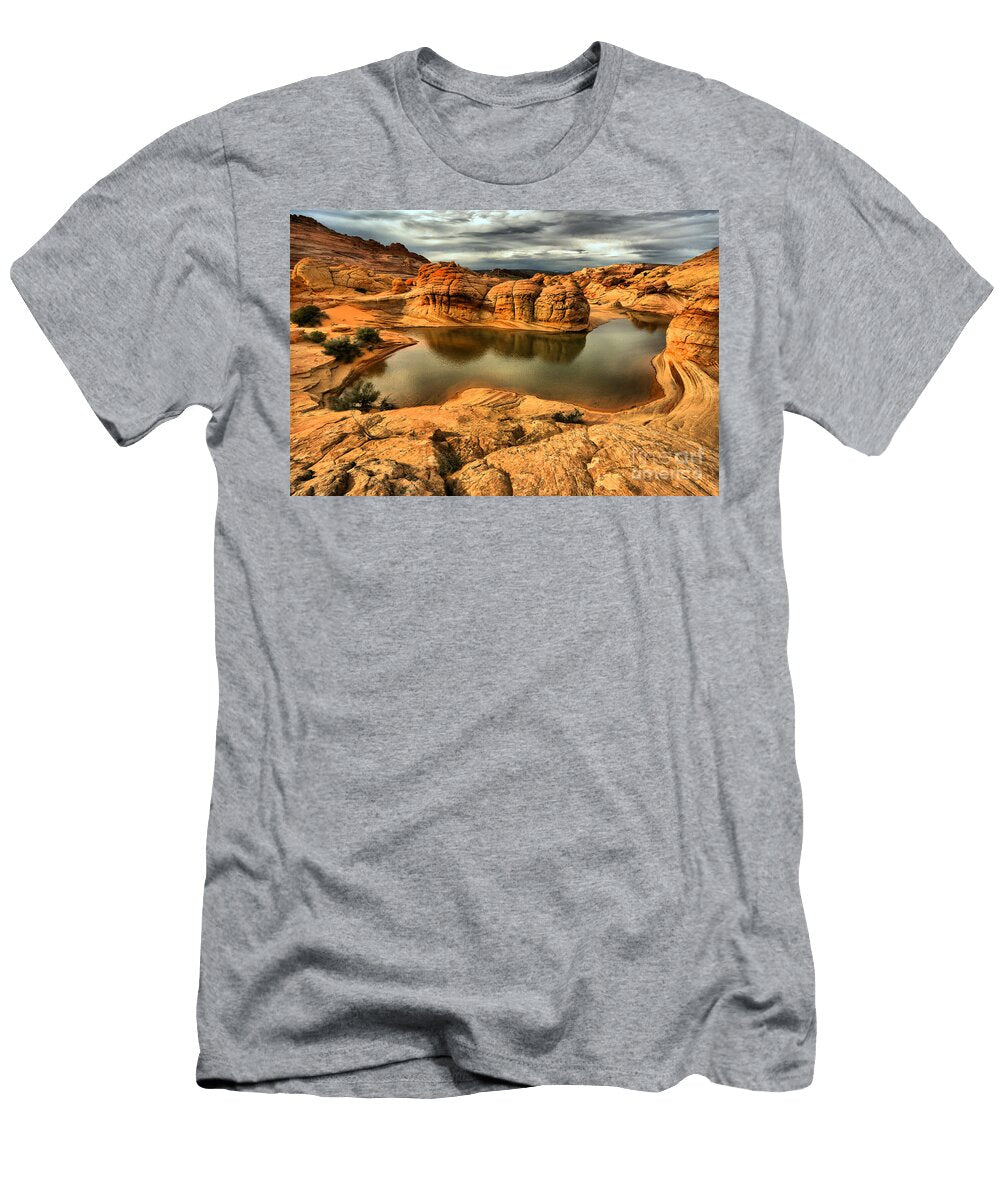 Surreal Desert Storm Landscape Adam Jewell T-Shirt