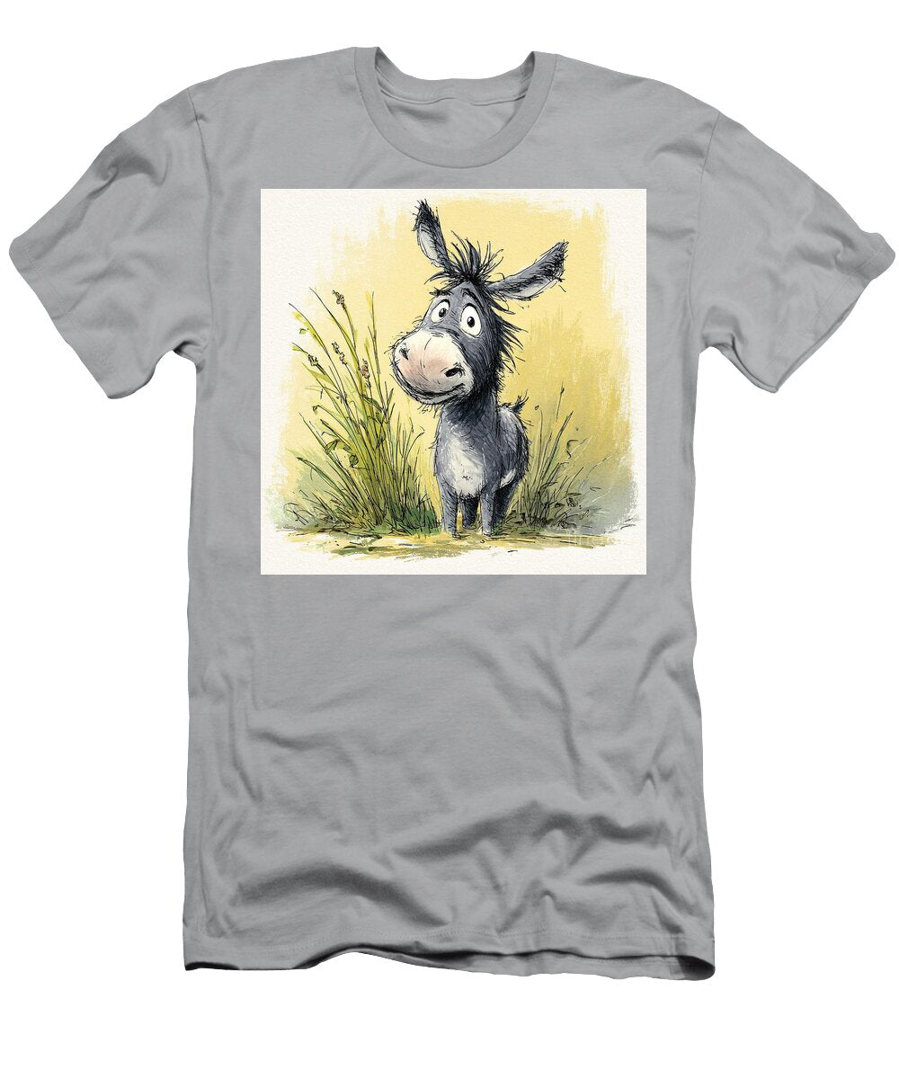 Sweet Cartoon Donkey Elisabeth Lucas T-Shirt