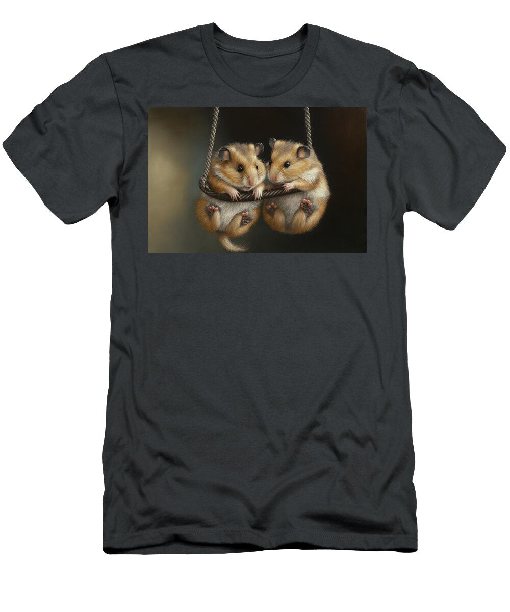 Swingin Hamsters the Ultimate Furry Adventure John Twynam T-Shirt
