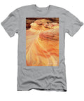 Swirls and Patterns of Sandstone Fins in Coyote Butte Arizona USA Neale and Judith Clark T-Shirt