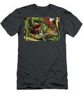 Tapir and Echidna in Lush Forest Julius Csotonyi T-Shirt