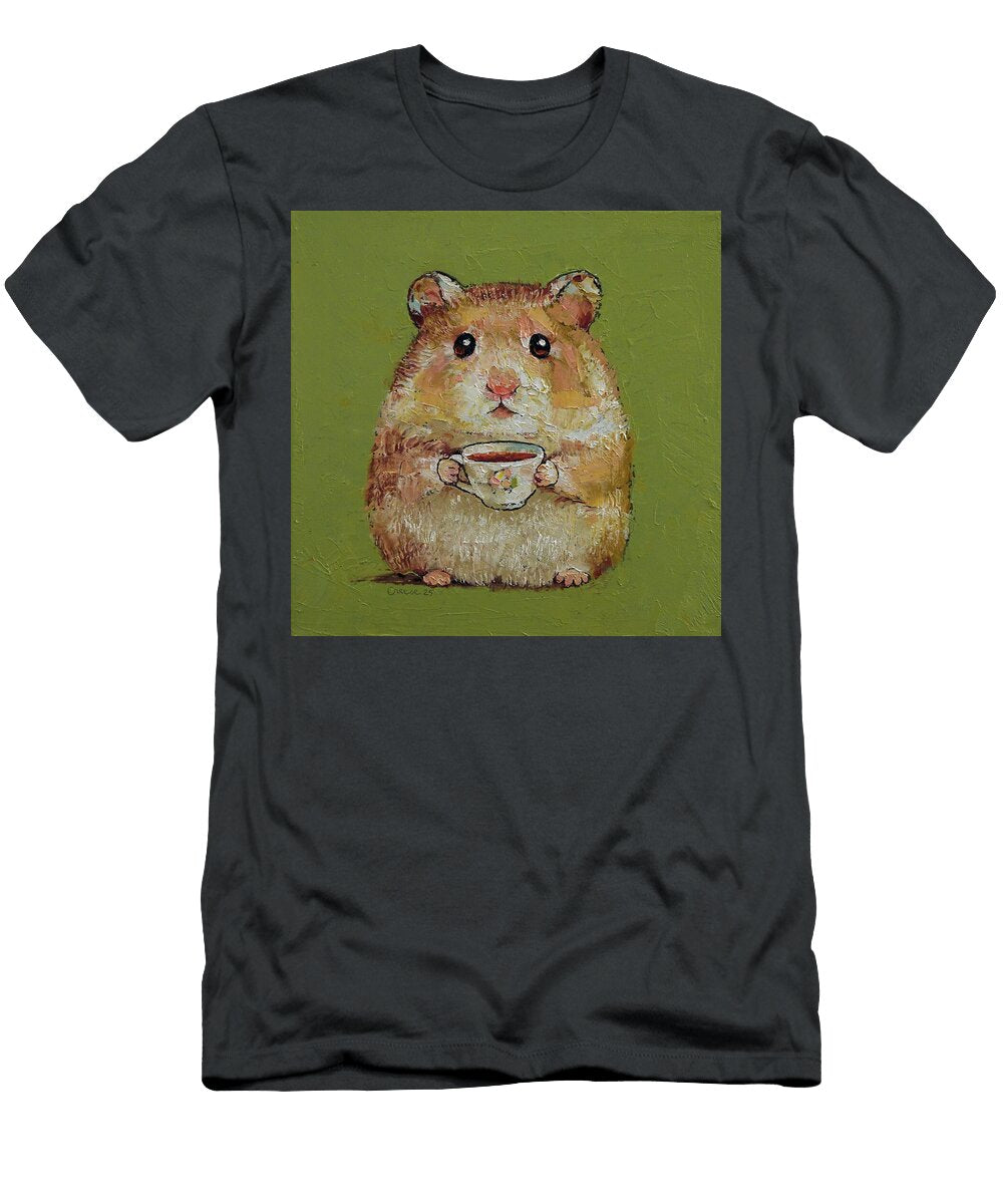 Tea Shop Hamster Michael Creese T-Shirt