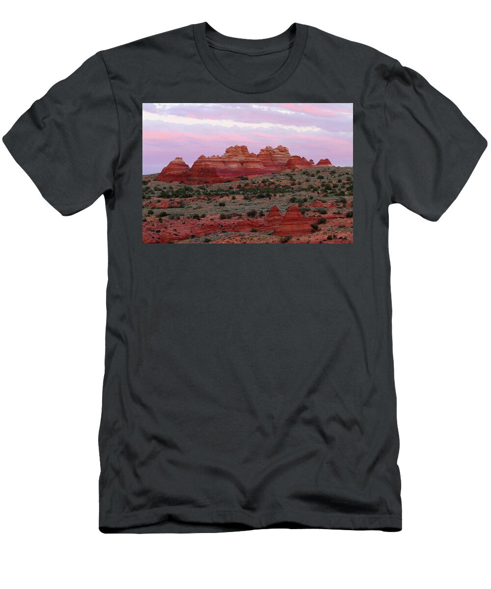 Teepees Sunset Coyote Buttes Brett Pelletier T-Shirt