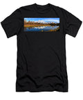 Teton Spring Panoramic Reflections Adam Jewell T-Shirt