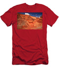 Textures Lines and Clouds At the Wave Adam Jewell T-Shirt