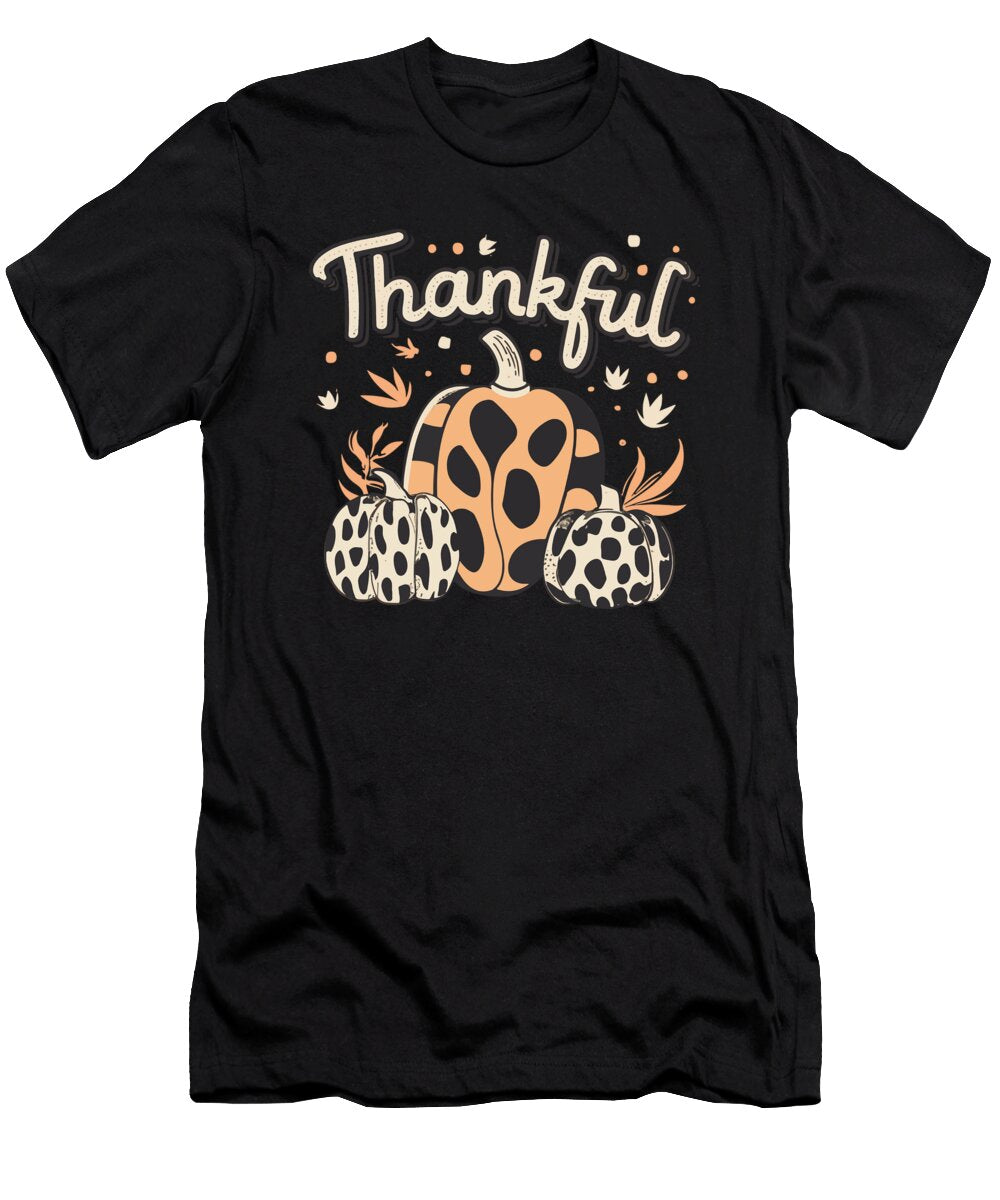 Thankful Thanksgiving Fall Vibes Flippin Sweet Gear T-Shirt