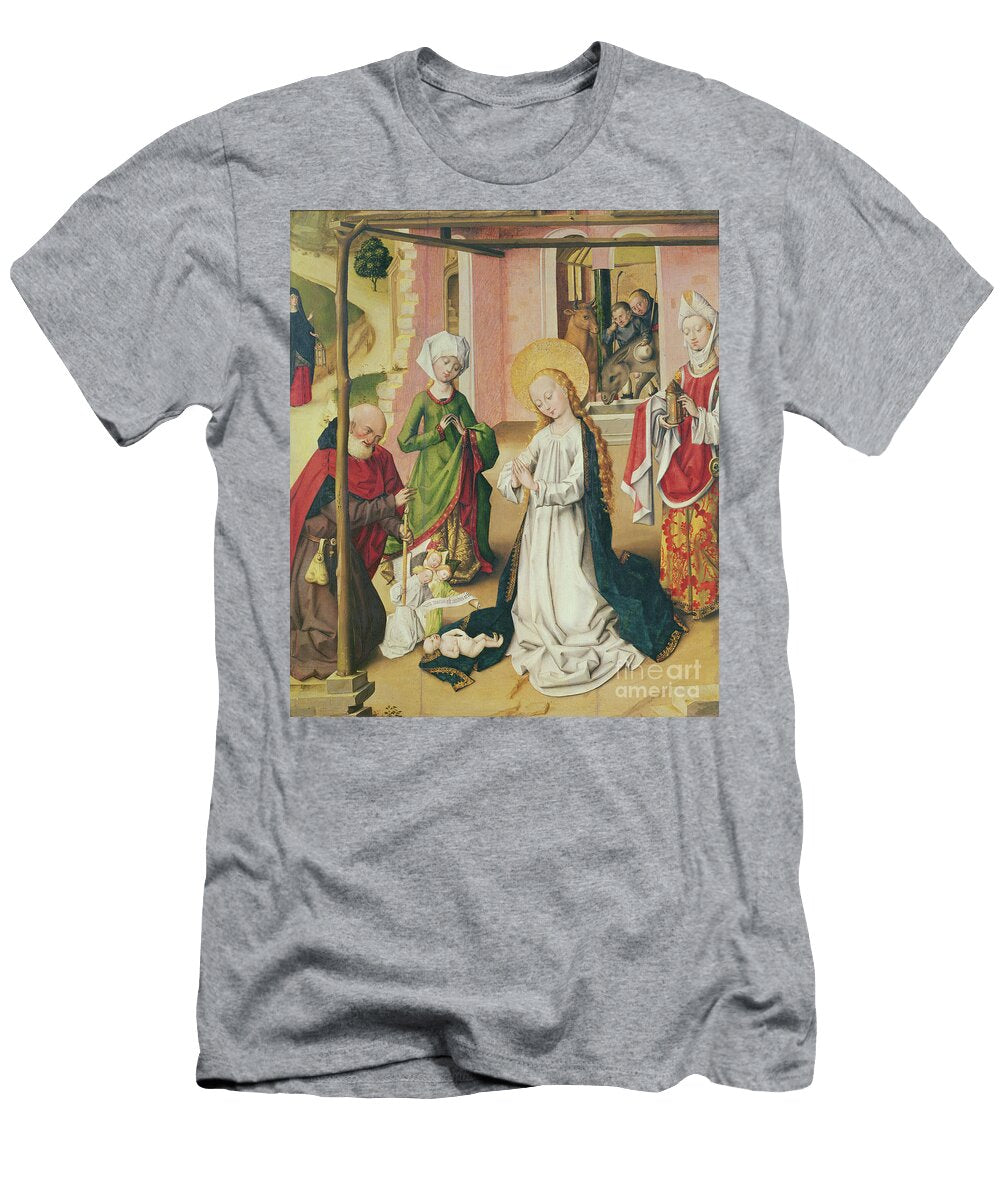 The Adoration of the Infant C1500 Master of St Bartholemew T-Shirt