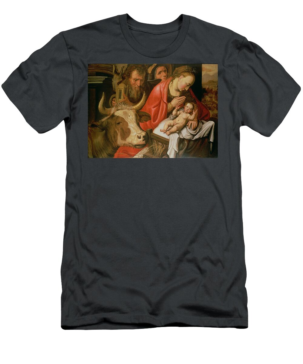 The Adoration of the Shepherds Pieter Aertsen T-Shirt
