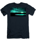 The Aurora Over the Cantwell Beaver Pond David Morefield T-Shirt