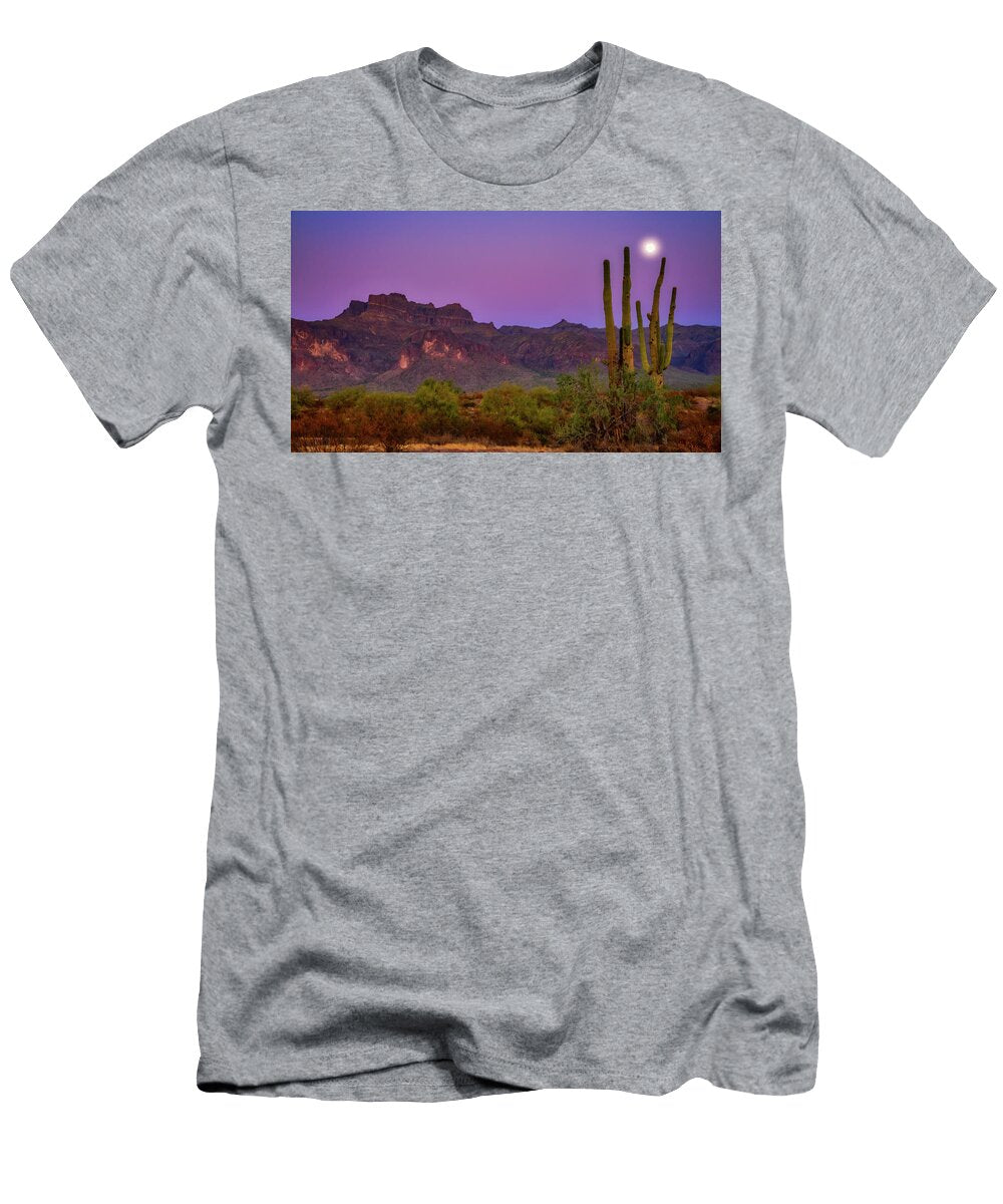 The Beaver Moon Over the Sonoran Saija Lehtonen T-Shirt