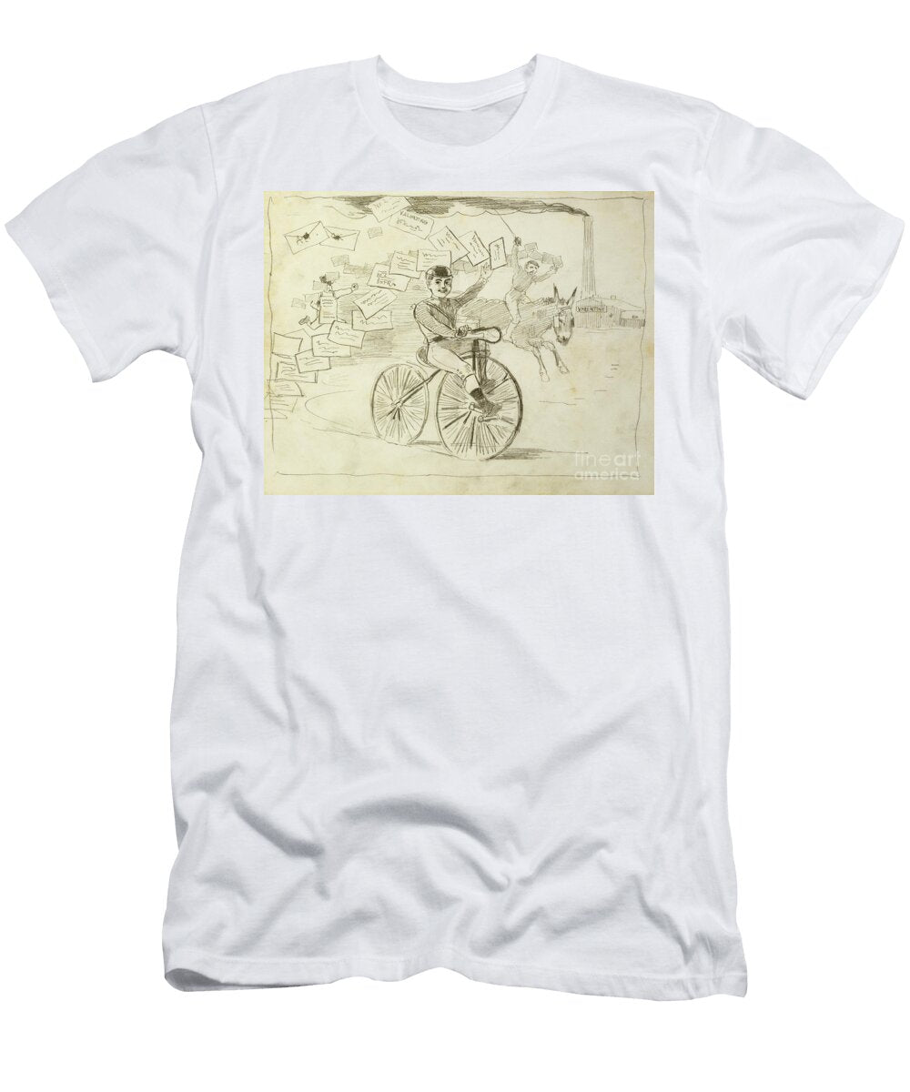 The Bicycle Messenger Winslow Homer T-Shirt