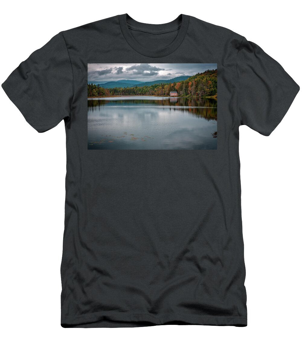 The Cabin on Beaver Pond Rick Berk T-Shirt