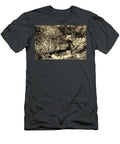 The Carrot Eating Groundhog Sepia Paul Ward T-Shirt