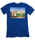 The Cathedral of Seville Oil on Canvas Achille Zo T-Shirt