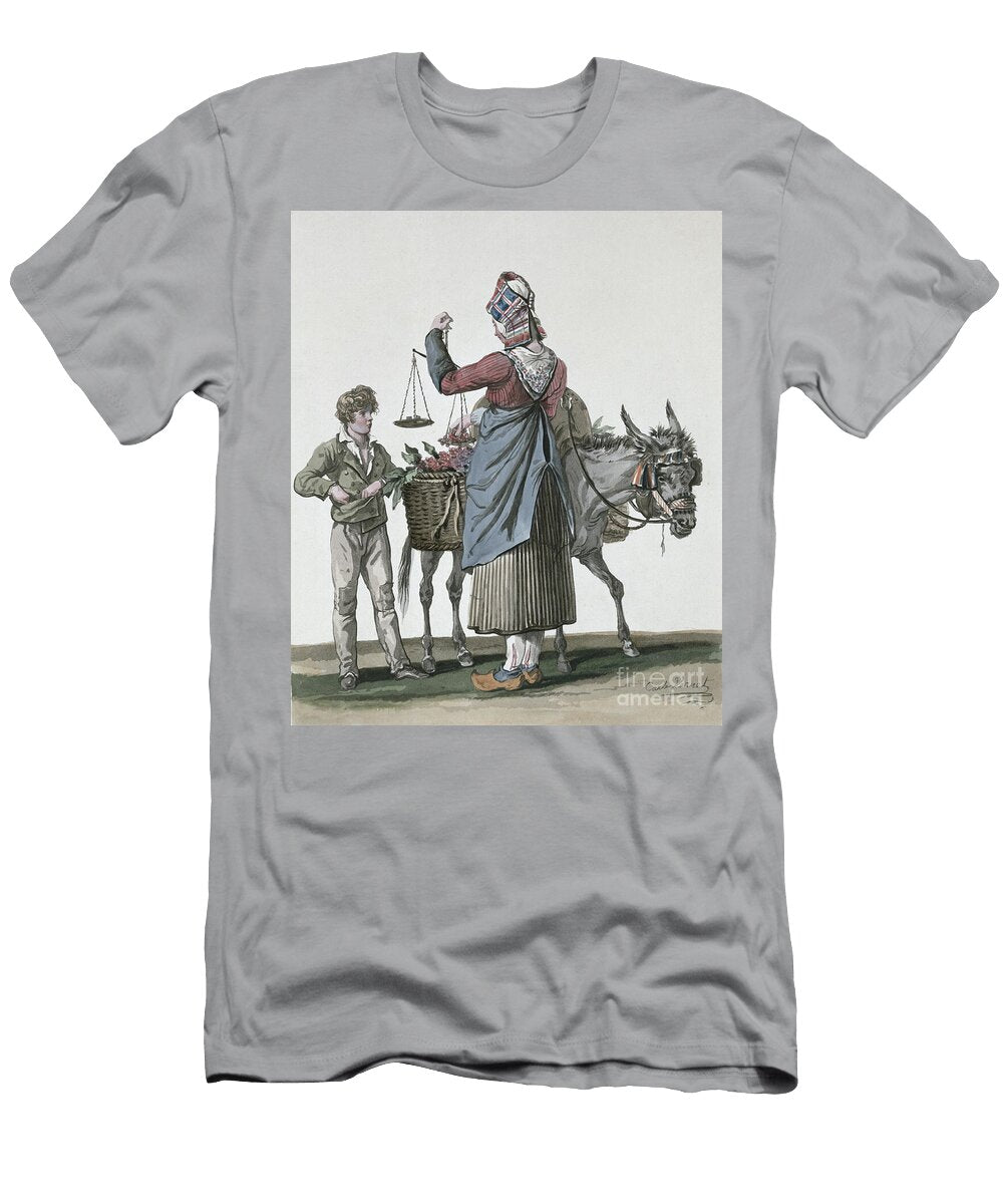 The Cherry Seller Antoine Charles Horace Vernet T-Shirt