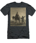 The Departure for Work 1857 Charcoal Cont Crayon Pastel on Paper Jean Francois Millet T-Shirt