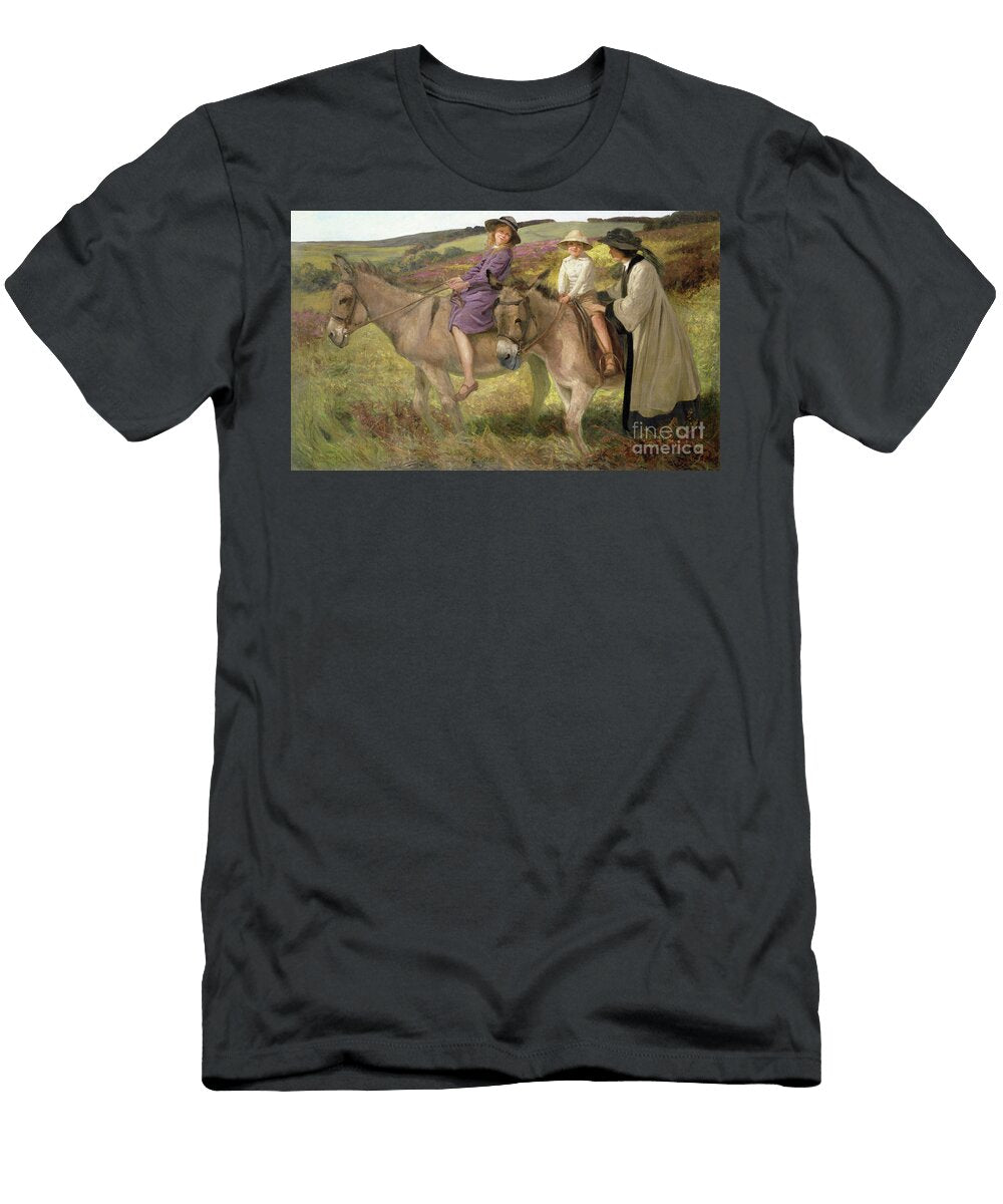 The Donkey Ride 1912 George Edmund Butler T-Shirt