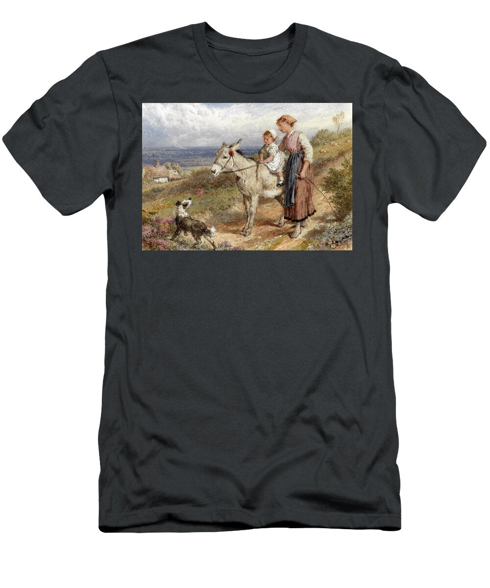 The Donkey Ride Myles Birket Foster T-Shirt