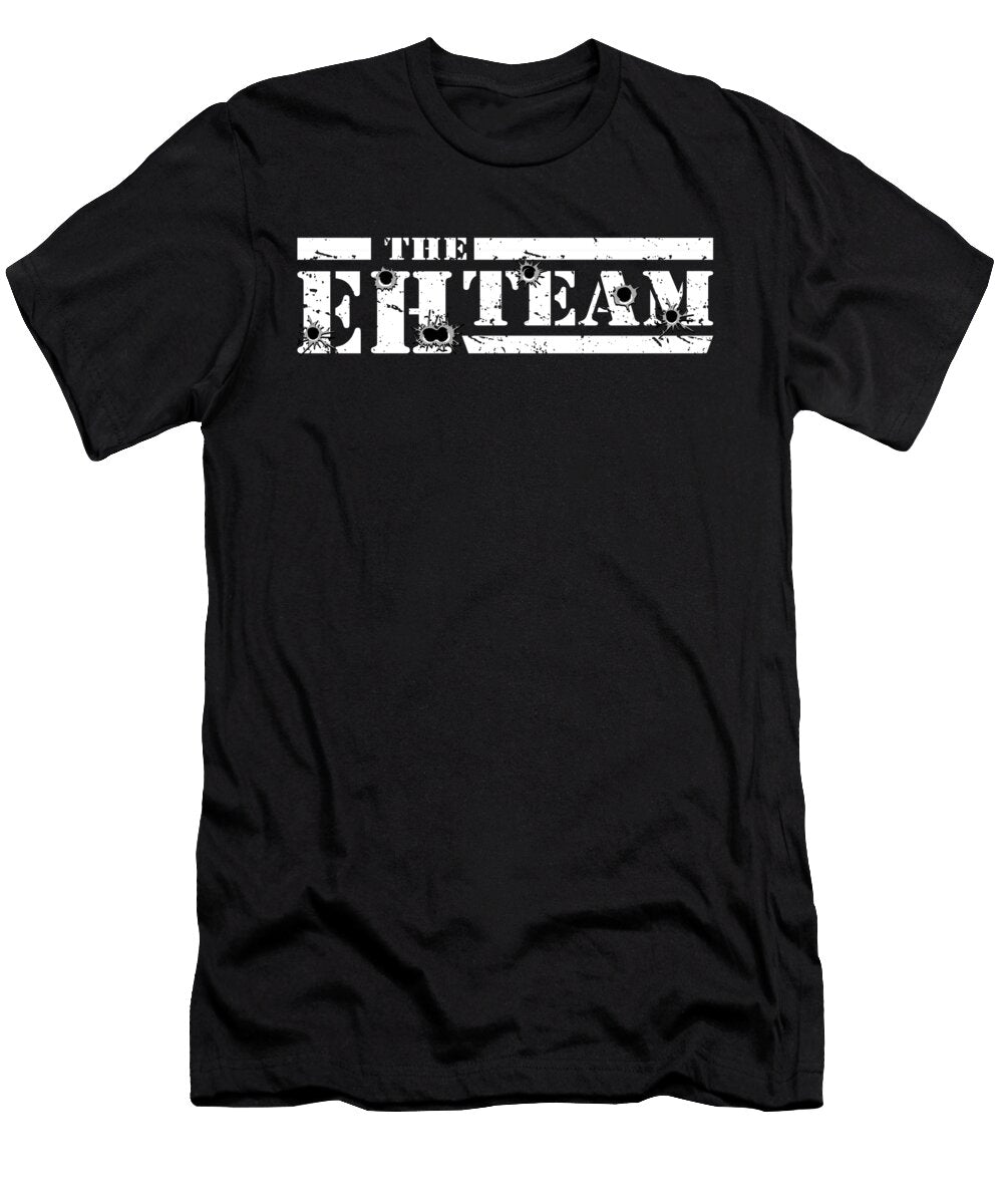The Eh Team Funny Maple Leaf Flag Gift for Canadians Martin Hicks T-Shirt