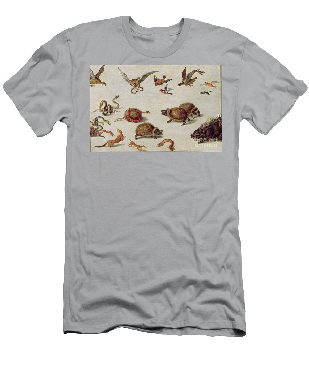 The Enemies of Snakes Jan Van Kessel T-Shirt