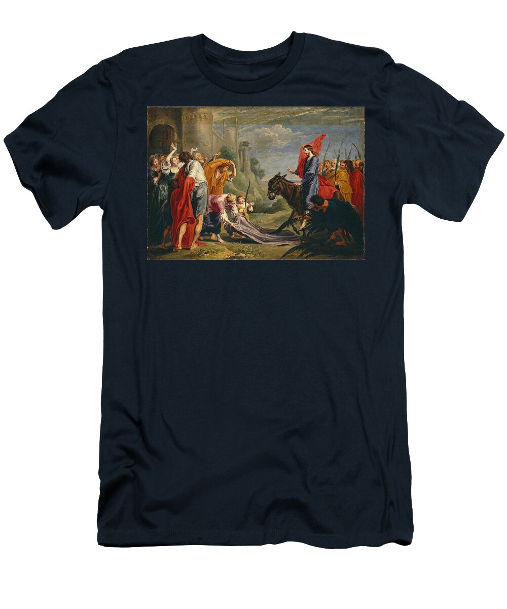 The Entry Into Jerusalem Willem Van Herp the Elder T-Shirt