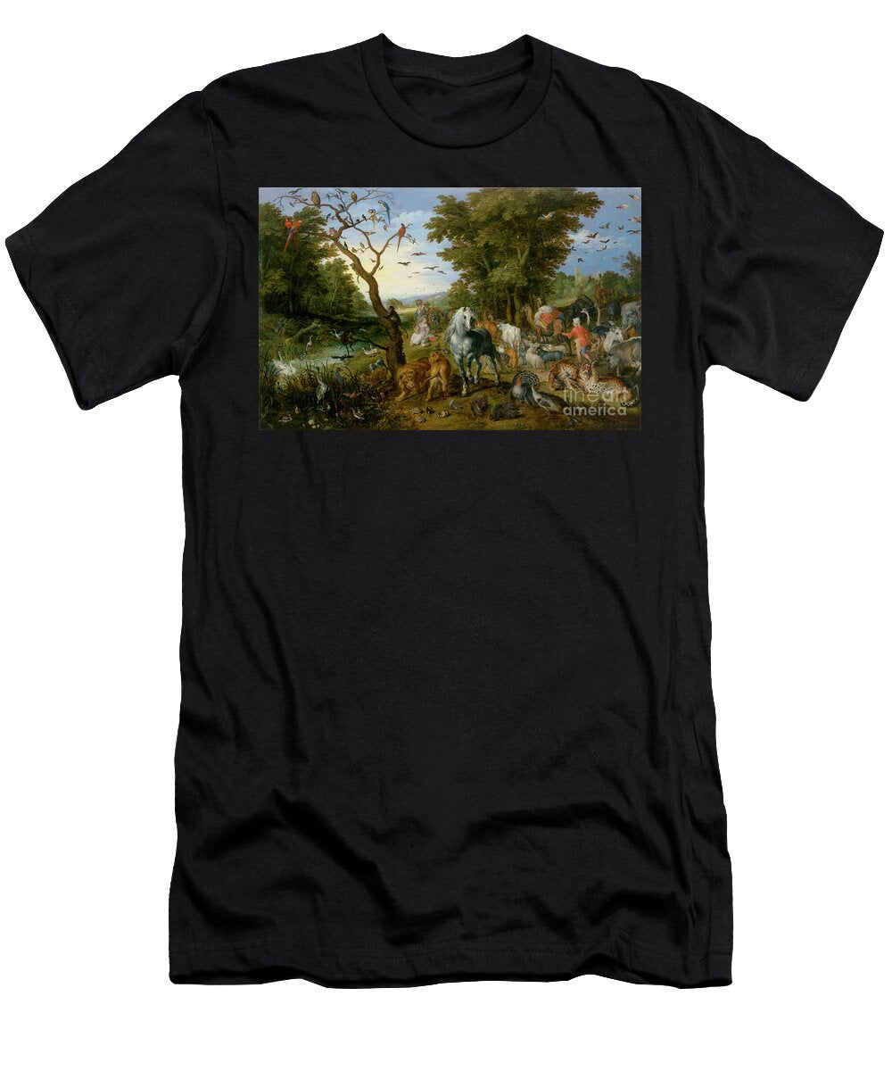 The Entry of the Animals Into Noahs Ark 1613 Jan the Elder Brueghel T-Shirt