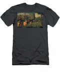 The Flight Into Egypt 1500s Oil on Canvas Titian T-Shirt