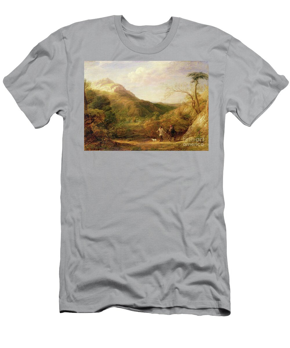 The Flight Into Egypt 1841 John Linnell T-Shirt