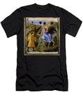 The Flight Into Egypt Detail From Panel One of the Silver Treasury of Santissima Annunziata C1450 53 Fra Angelico T-Shirt